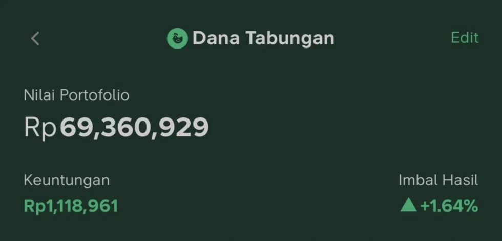 Tabungan Rp 69 juta